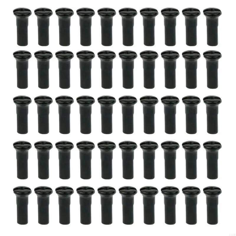 50pc 13G black 13mm