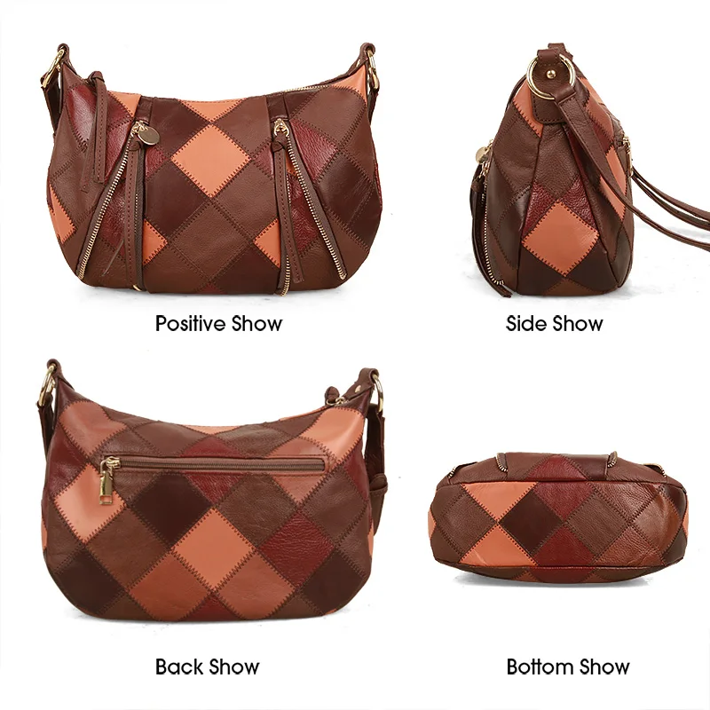 Women's Shoulder Bag Large Capacity Leather Crossbody Bag Luxury Brand Fashion Cowhide Designer Crossbody Bag New