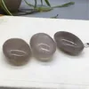 Gemstone Healing Spiritual Crystals Crafts Natural Blue Rose Quartz Crystal Palm Stones For Feng Shui Decor 2