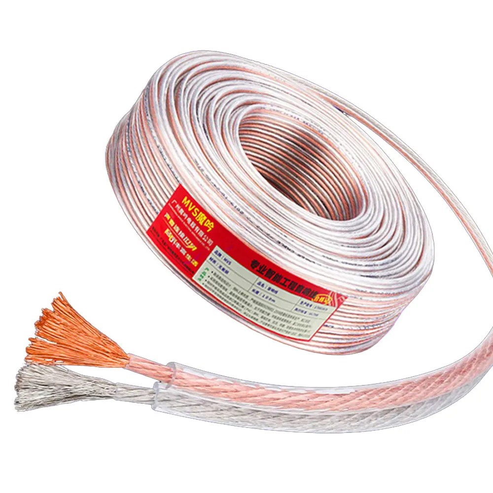 Description Picture 3 of itemMusical Sound 6N HIFI Speaker Cable High Quality OFC Oxygen-free Copper DIY Audio Line Wire Cable for Car Audio Home Theater