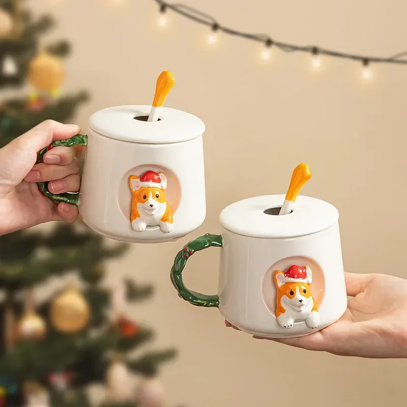 https://ae01.alicdn.com/kf/S28a6de2e6e9e45a1b5aea273e4fef00bl/Ceramic-Creative-High-Appearance-Level-Family-Lovely-Christmas-Corgi-Mug-with-Cover-Scoop-Couple-Men-and.jpg