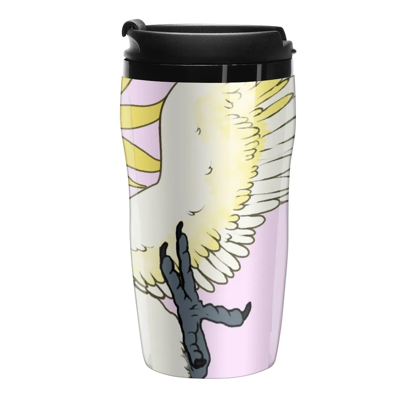 

New Dancing Cockatoo Travel Coffee Mug Thermos Mug Large Cups For Coffee