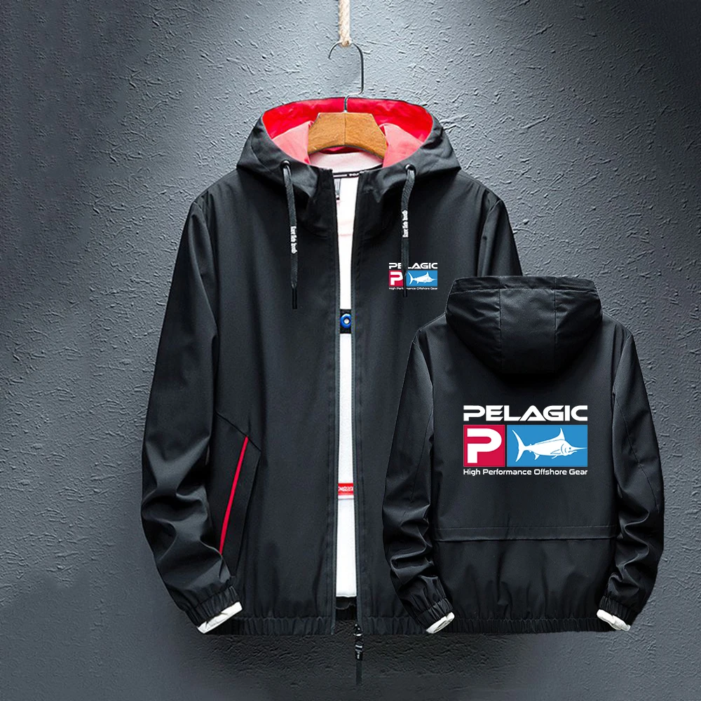

Pelagic Fishing LogoMen Sweatshirt Set Hoodie+Sweatpant Tracksuit New Brand Jogger Suit For Pullover Trousers Streetwear Cloth