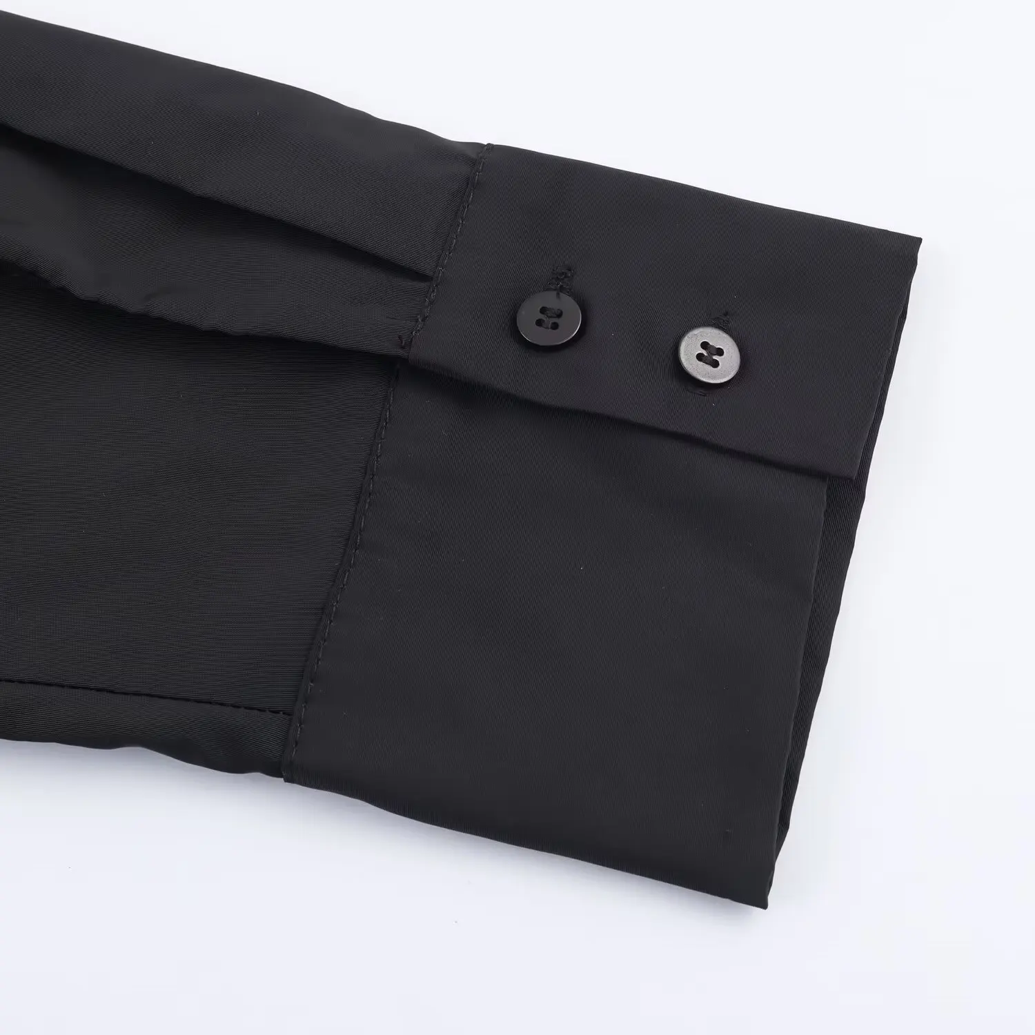 Women's lace-up Elegant Black Long Shirt-Dress Female Turn-Down Collar Single Breasted Long Sleeve Commuter Casual Midi Dress