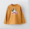 Popular Design Children Long Sleeve Tees Tops Autumn Loose Casual Baby Boys Base Shirt Crewneck Pullover T Shirts Kids Clothes 5