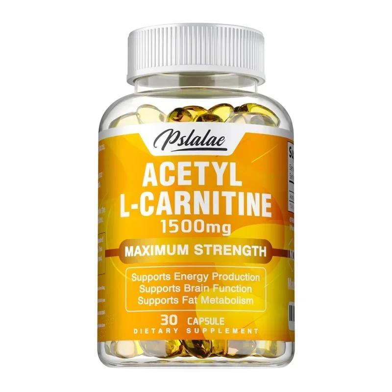 Acetyl-L-Carnitine Capsules - Energy Supplement, Supports Brain Health, Boosts Energy, Memory_voghion.com