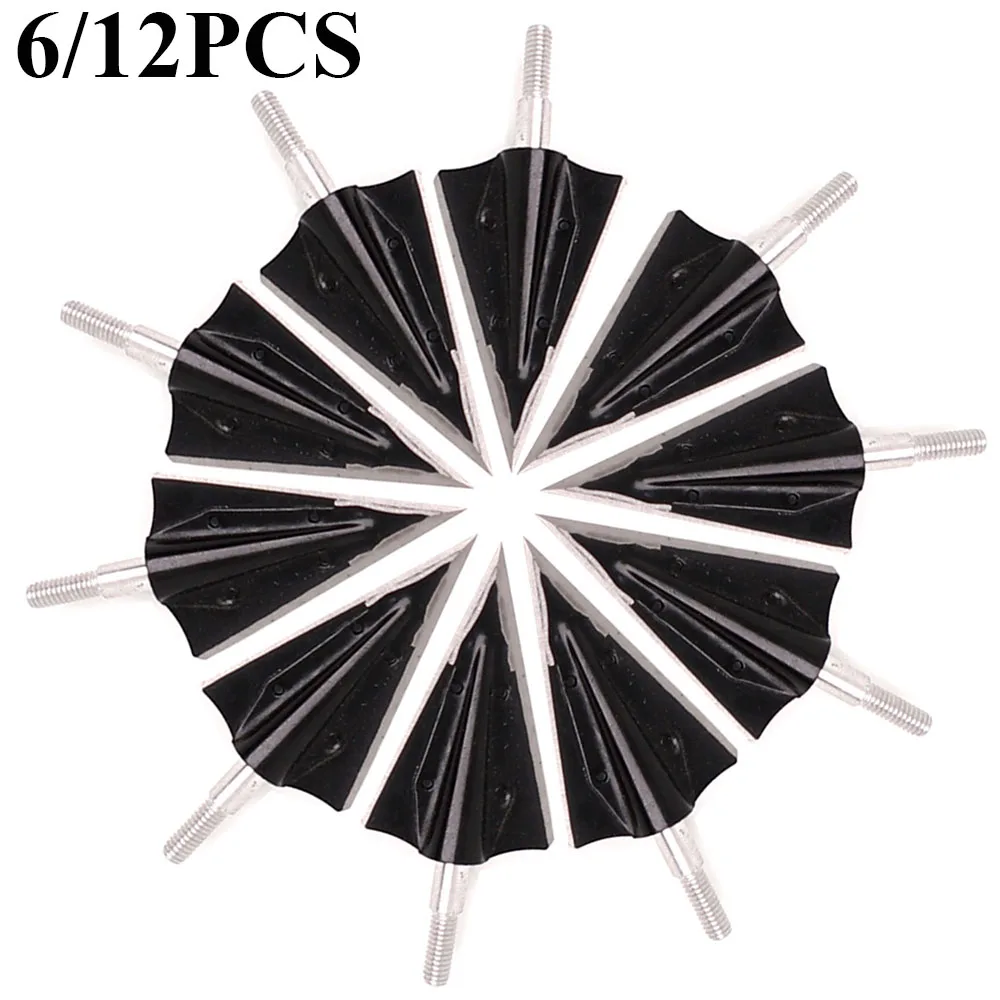 Premium 6/12X Archery 150 Grain Hunting Broadheads