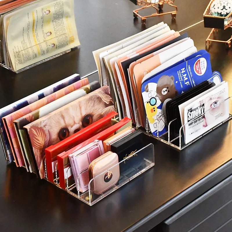 Eyeshadow Palette Organizer Eyepowder Storage Tray Cosmetics Rack Makeup Tools Compartment Holder For Women makeup organizer 3