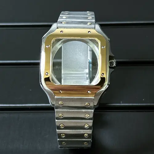38mm Square Watch Case 316L Steel Strap Watch Repair Modification No Logo 27mm Dial for Sandoz NH36 NH35 NH70 Automatic Movement - Image 24