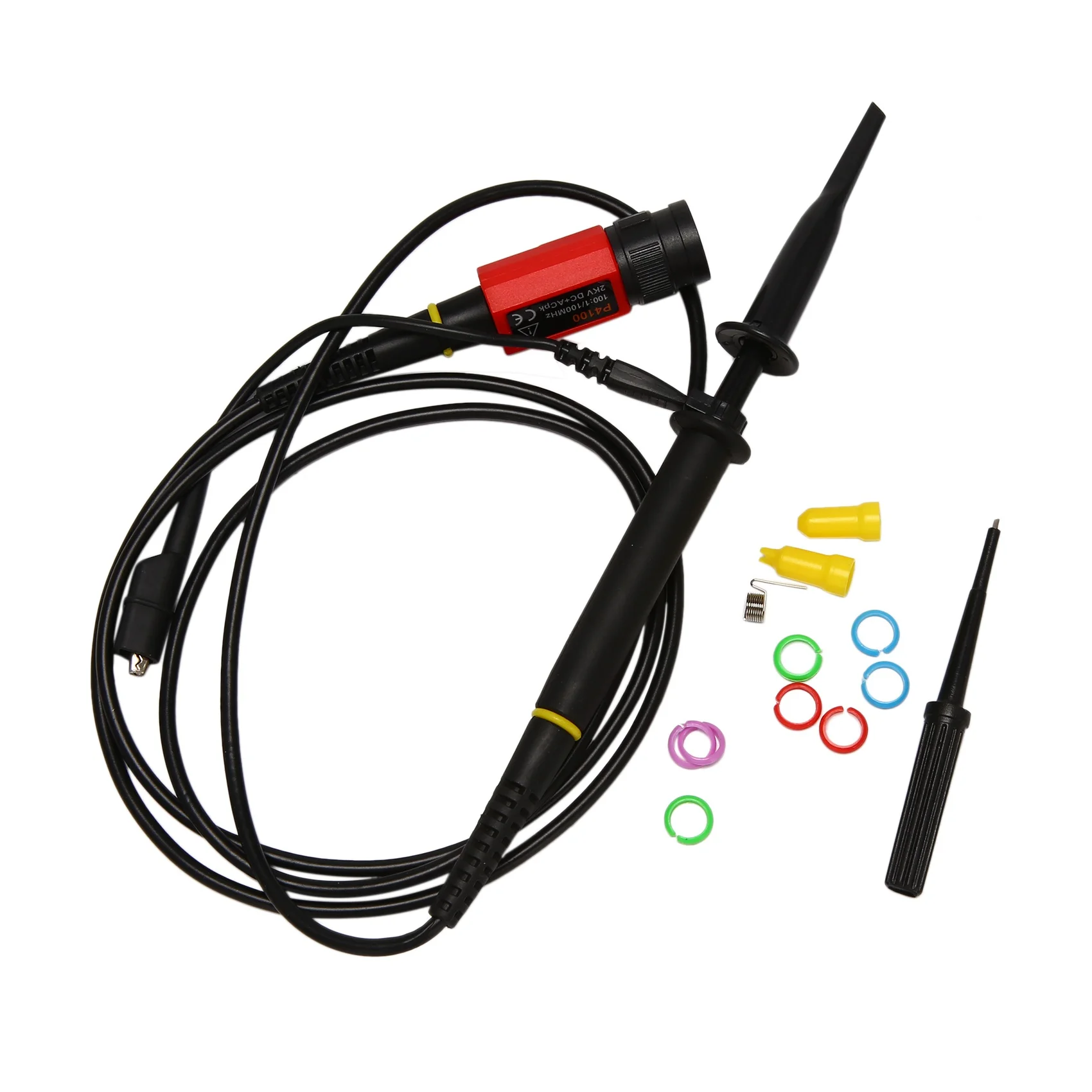 

P4100 Universal 100:1 High Voltage Probe For Oscilloscopes For Rigol Atten Owon Siglent