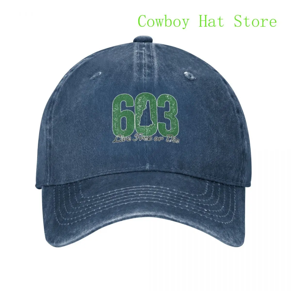 

Best 603 New Hampshire Live Free or Die NH Baseball Cap Mountaineering Ball Cap Mens Caps Women'S