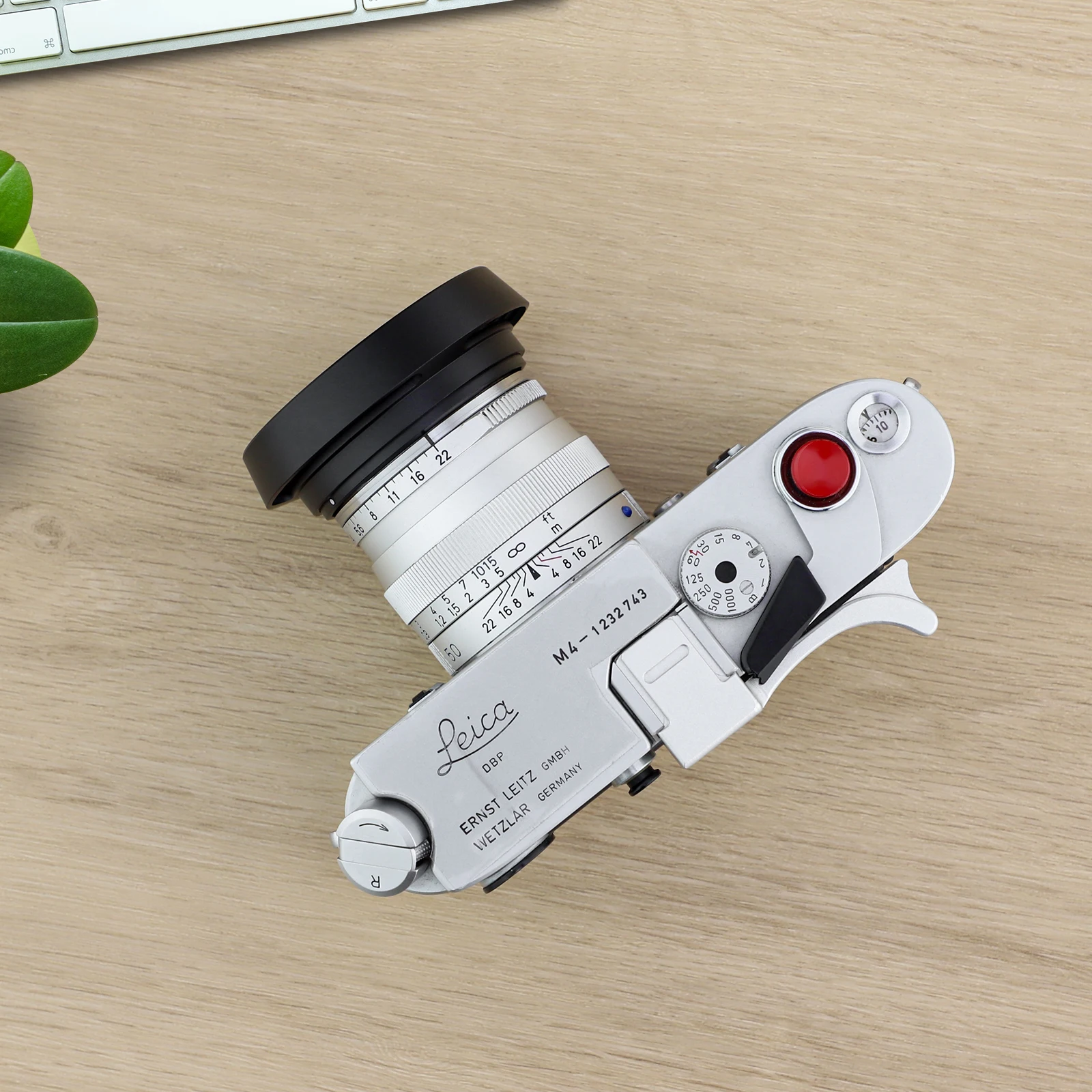 Nokton classic 35mm F1.4 II VM + アルミフード Voigtlander NOKTON