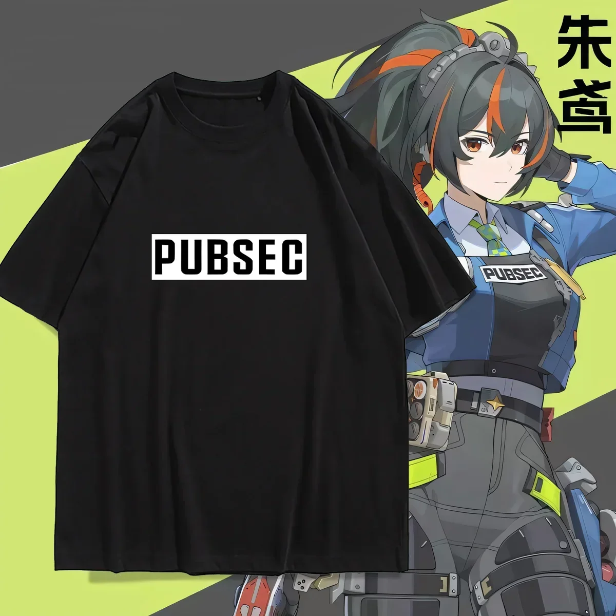 MiHoYo Game T Shirt Zenless Zone Zero Print Tops ZZZ Role