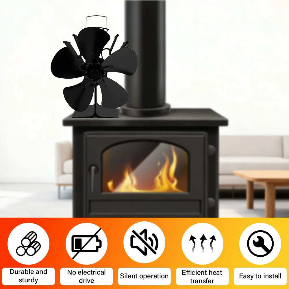 Ventilateur de poêle Livn Accessoires et entretien pour poêles