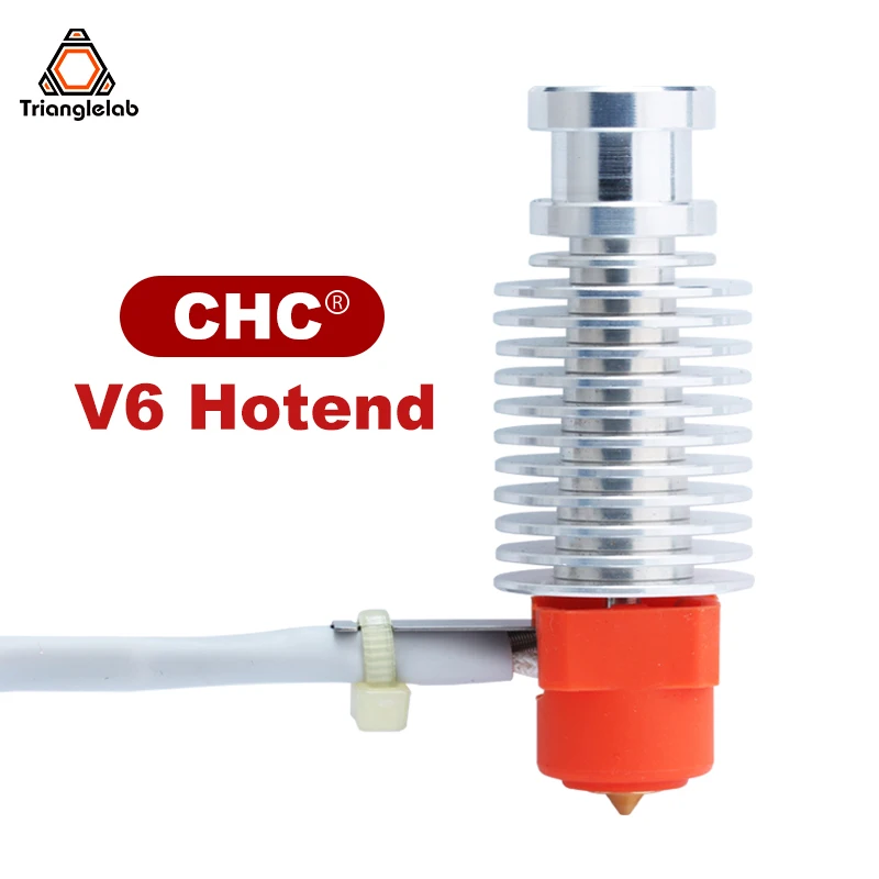 CTrianglelab CHC® V6 Hotend  ceramic heating core quick heating for DDE Orbiter KIT ender 3 BLV  CR10 v3 mk3s 3d printer upgrade c trianglelab® 115w high power chc® pro k500 kit ceramic heating core quick heating for ender 3 volcano hotend cr10 mk3s blv