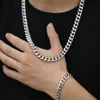 Stainless Steel Cuban Chain Necklace Bracelet