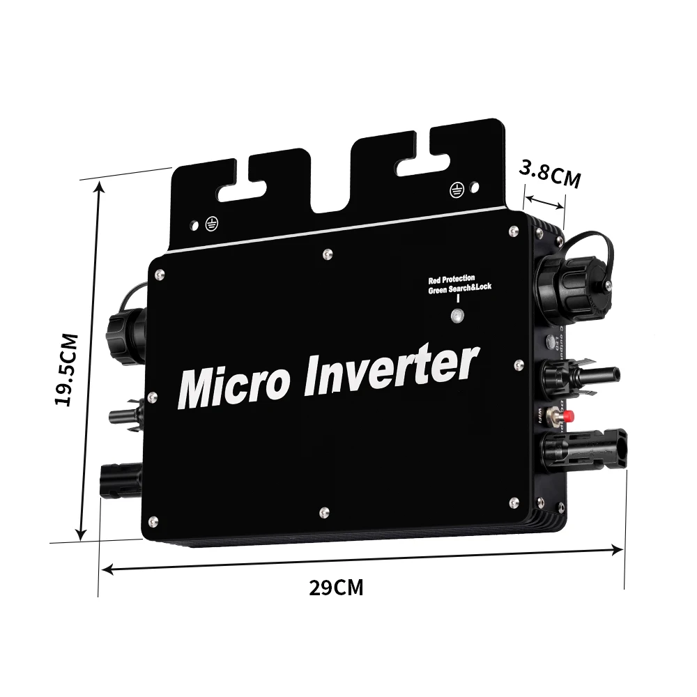 Forever Working Microinverter 600W Wifi Lager Micro Inverter 230V Plug Fornitori Solari
