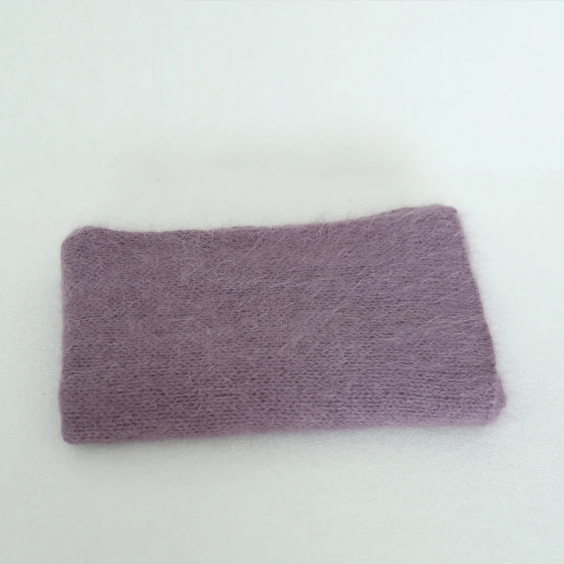 

Soft Fluffy Stretch Knitted Angora Wrap Newborn Photography Props Vintage Jersey Basket Stuffer Blanket Photography Accessories