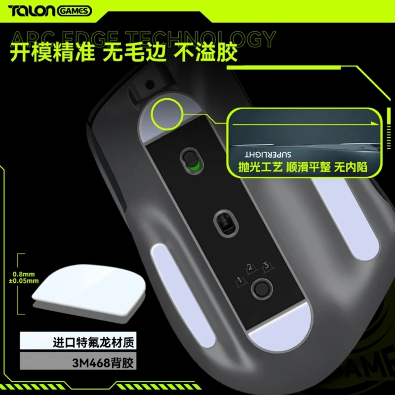 para Logitech mx Master 3s Patins de Mouse Pés de Substituição Mouse Pés Deslizantes - Imagem 2