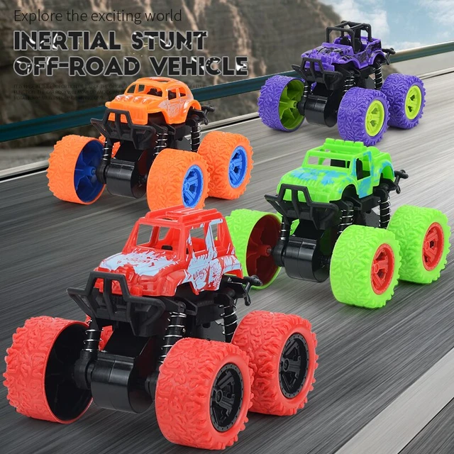 Monster Trucks Toys for Boys.Pull Back Cars.Friction Powered Toys Cars for  Toddlers as Gifts