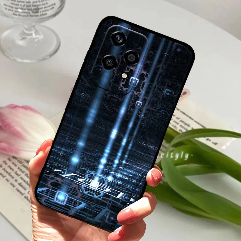 Shockproof Soft TPU Silicone Phone Case - Cartoon Matte Bumper Cover