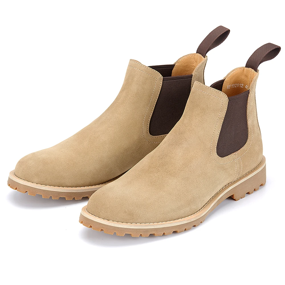Scarosso Handgemaakte Chelsea Boots met Vibram Zool