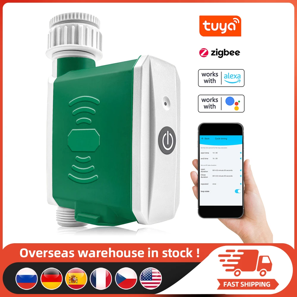 WiFi ZigBee Drip Watering Timer Automatic Irrigation Timer Garden