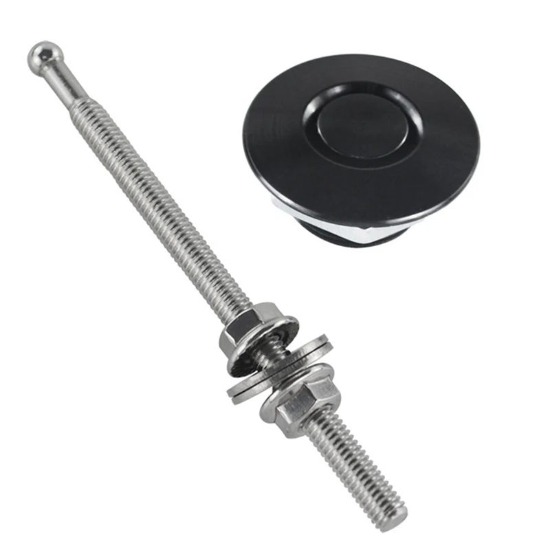

Quick Release Latch License Plate Lock Clip 1.25 Inch Diameter Aluminum Alloy Car Hood Pins Lock Clip Kit For Bumper Hood