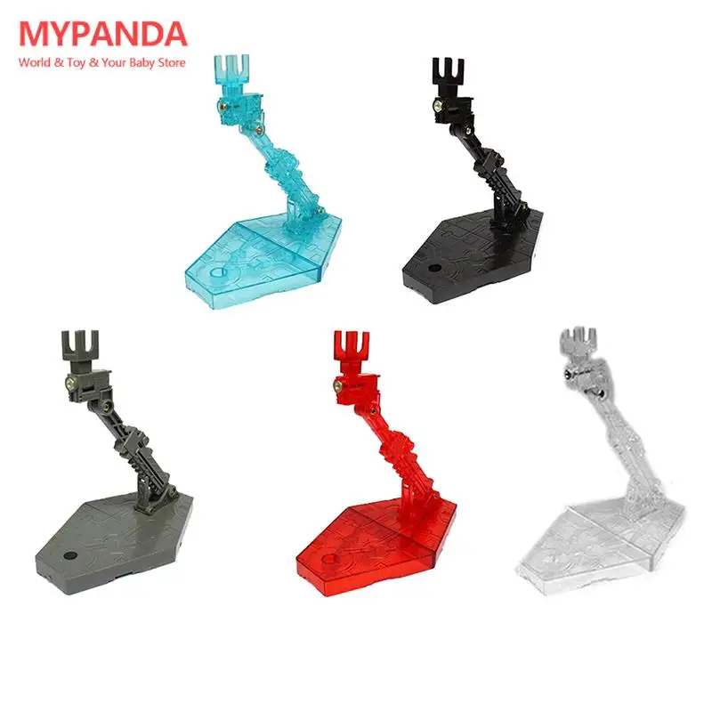 

1pcs Action Figure Accessories Adjust for Gundam Model Stand Support Bracket Base Robot Figure Display Base For Doll 5 colors