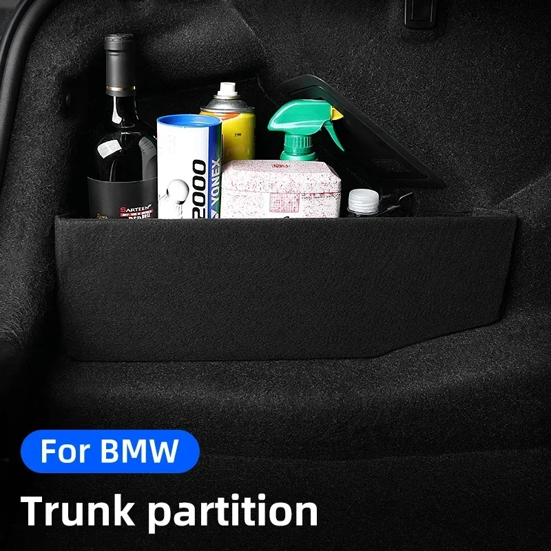 BMW F30 F10 G20 G30 G32 G11 X1 F48 X2 F39 X3 F25 G01 X5 G05 X6 트렁크 파티션 자동차 정리함 액세서리
