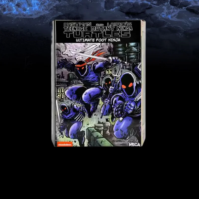 

[Официальный запас] Neca54328 ниндзя серия черепахи набор ниндзя пехота Бигфут 7-дюймовый мобильный человекоид ручная игрушка