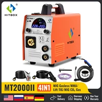 Hitbox Welding Machine 220V～240V MIG/TIG Gasless Semi-Automatic Device Welder Automatic Feed MT2000II Single Voltage MT2000II 1