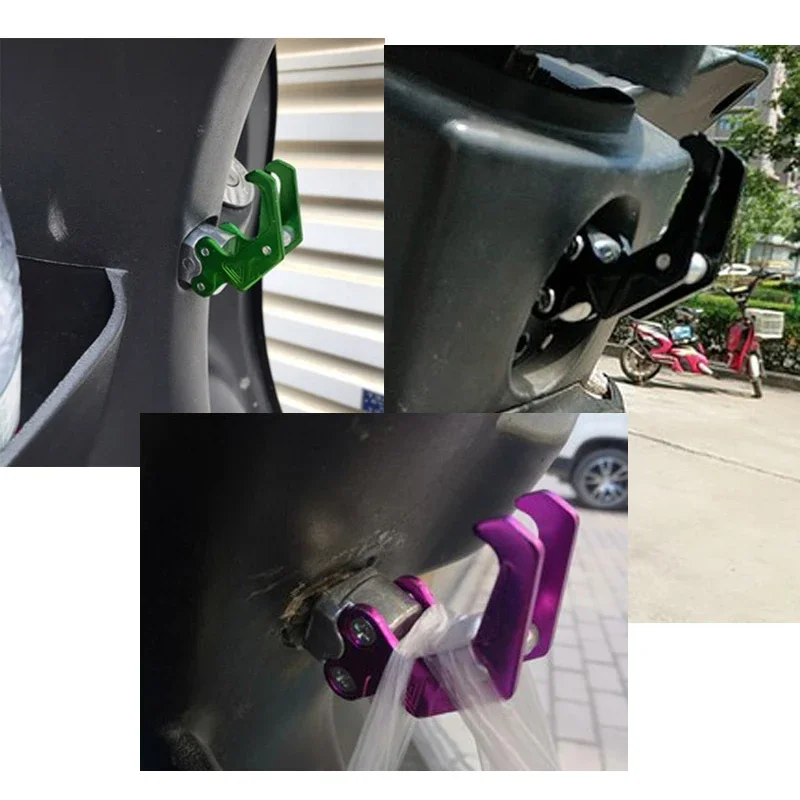 Motorcycle Hook Eagle Claw Hanger Helmet Hook Durable 6mm Screw Aluminum Motorbike Helmet Bag Glove Scooter Luggage Carry Holder