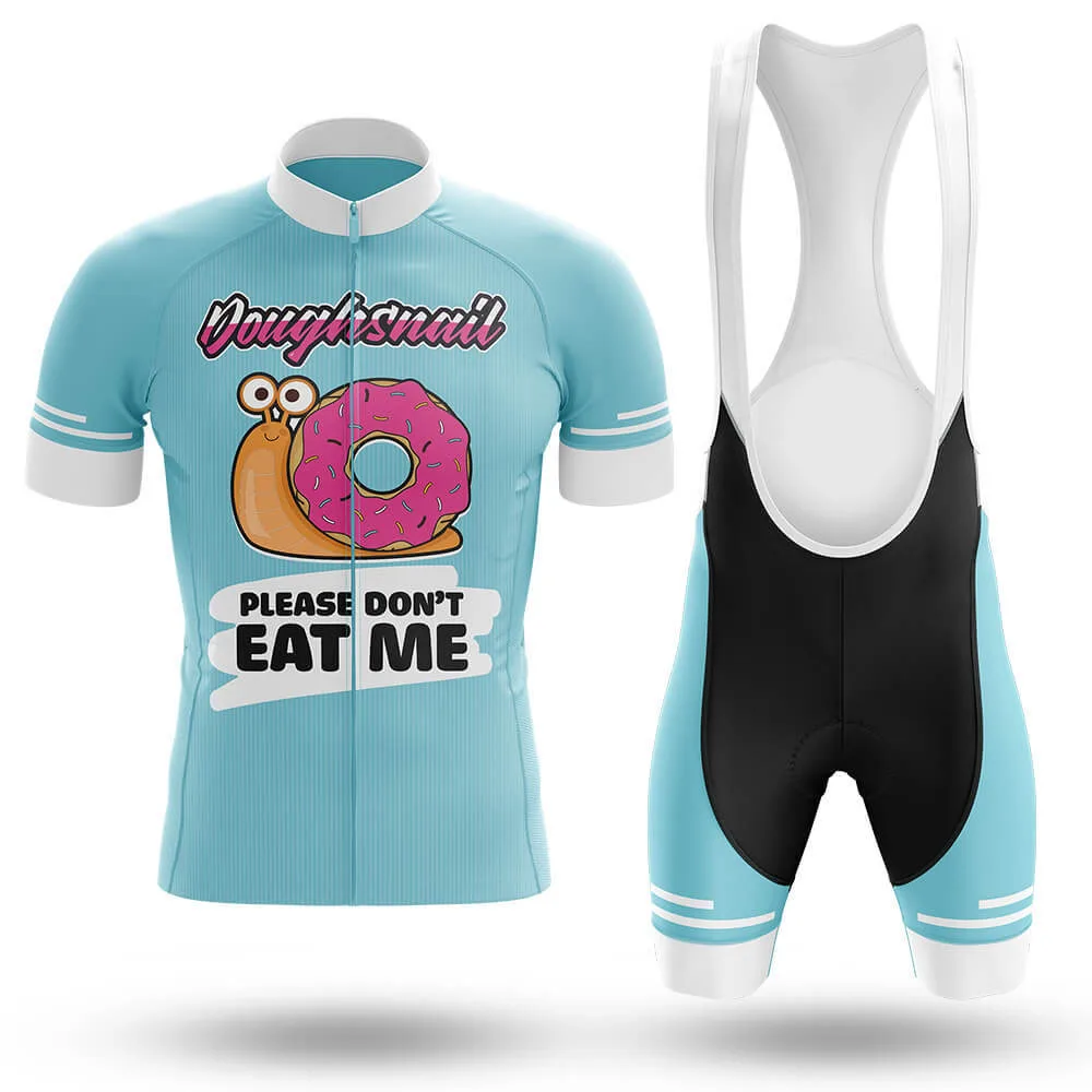 

Men Doughsnail Please Don’t Eat Me Cycling Jersey Set Bib Shorts Suit Bicycle Wear MTB Downhill Road Bike Kits Clothing