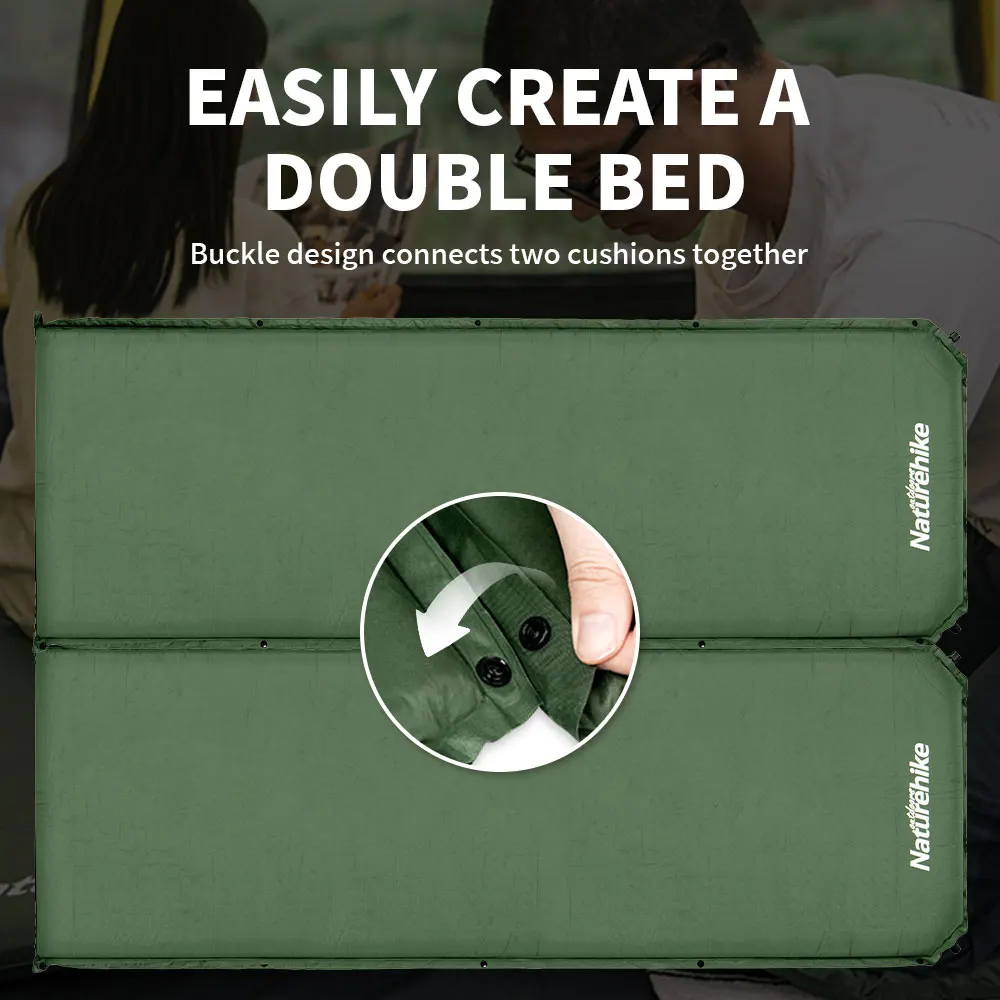 Naturehike الذاتي تضخيم فراش D03 نفخ فراش 5 سنتيمت...