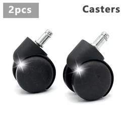 Set of Swivel Furniture Caster Wheels with 11mm Screws (2pcs)