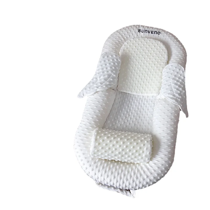 Hxl Bed in Bed Newborn Baby Anti-Startle Mattress Sleeping Nest Anti-Pressure Soothing Sleeping