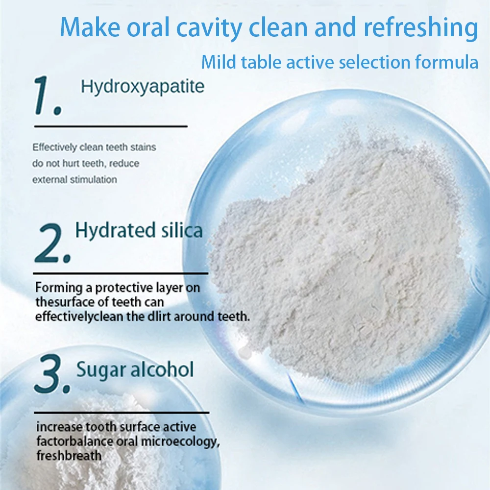 Teeth Whitening Product Hydroxyapatite Clean Mouth Toothpaste Long Lasting Whitening