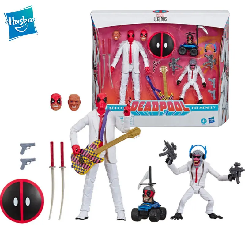 

Фигурки героев аниме Hasbro из аниме «Легенды Марвел», популярная обезьяна Дэдпула, игрушки для мальчиков и девочек, подарок на день рождения, коллекционные