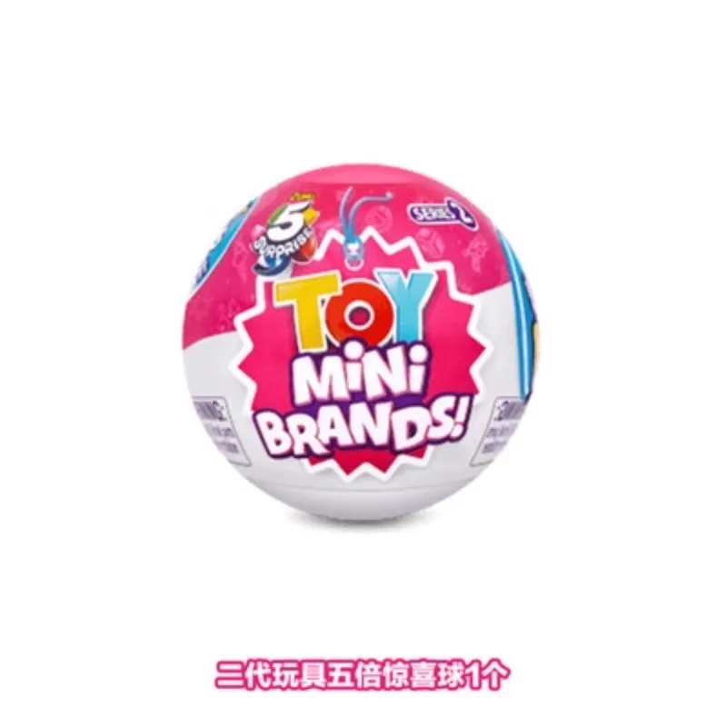Miniature Figure Surprise Ball Model Mini Brands Figures Table