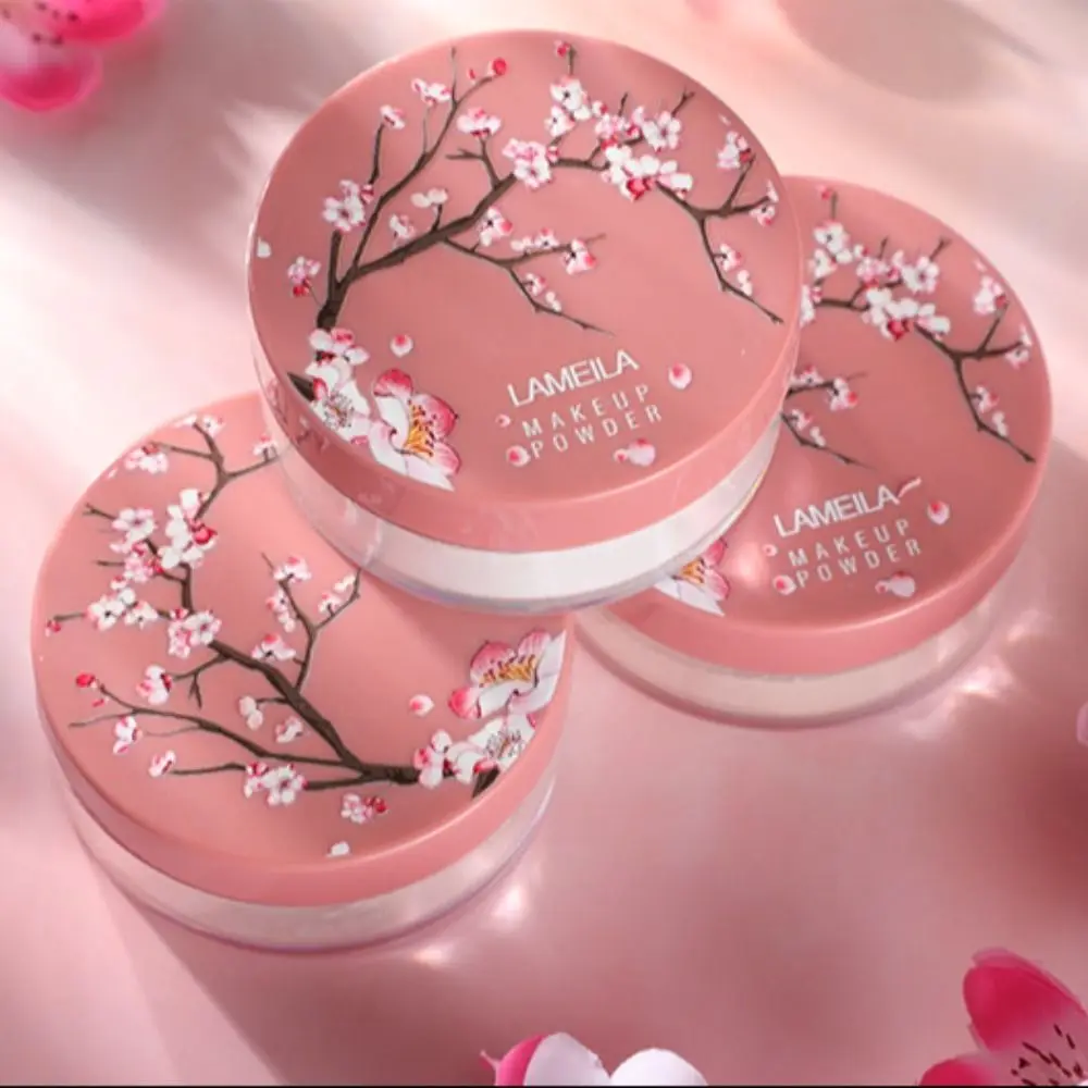 

Oil-control Shimmer Setting Powder Beauty Water-Resistant Sun Block Loose Powder Moisturizing Breathable Makeup Powder Women