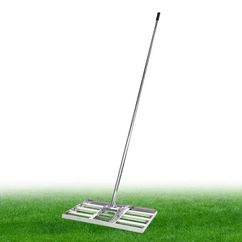 

Golf course leveler stainless steel flat sand crushed soil putting green lawn organizer golf course flat sand tool