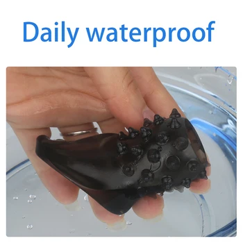 Cock Ring Penis Enlargement Male Delayed Ejaculation Penis Attachment Male Cock Chastity Cage Penis Sleeve Ring Sex Toys For Man 6