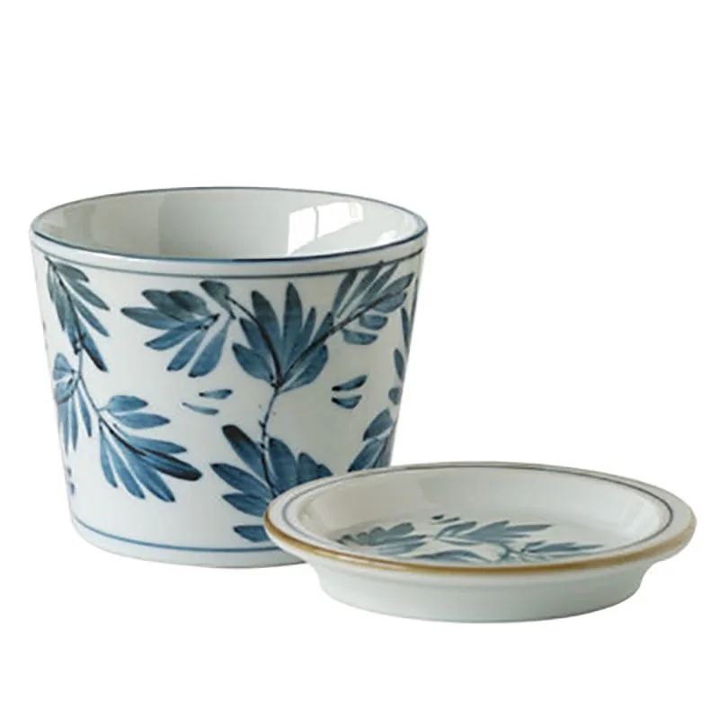 Japanese Style Ceramic 200ml Water Cup Without Handle Household Drinkware Tea Coffee Cups Set coffee cup saucer set