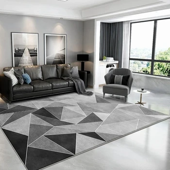 Nordic Marble Geometry Teenager Room Decoration Carpets for Living Room Bedroom Rug Non-slip Area Rugs Home Washable Floor Mats