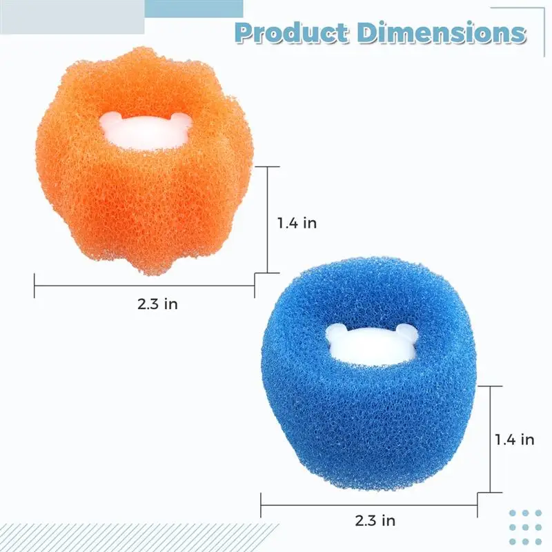 Hair Remover 10Pcs Hair Removal Cleaning Balls Clothes Adsorption For Laundry Washing Machine