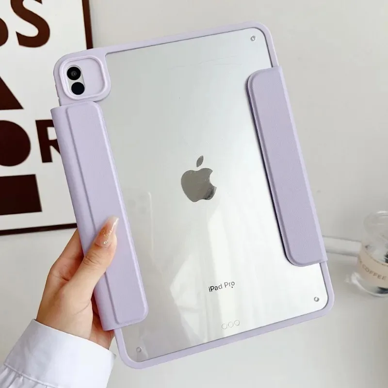 All-in-One Premium Magnetic iPad Case with Detachable Design
