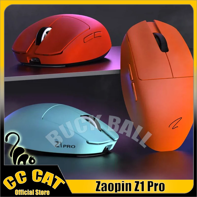 

Беспроводная мышь Zaopin Z1 Pro Paw3395, 24600dpi, клавиатура с тактовой частотой 2,4 ГГц, легкие Игровые Мыши для ПК, Mac, аксессуары для ноутбуков, игровые мыши для девочек