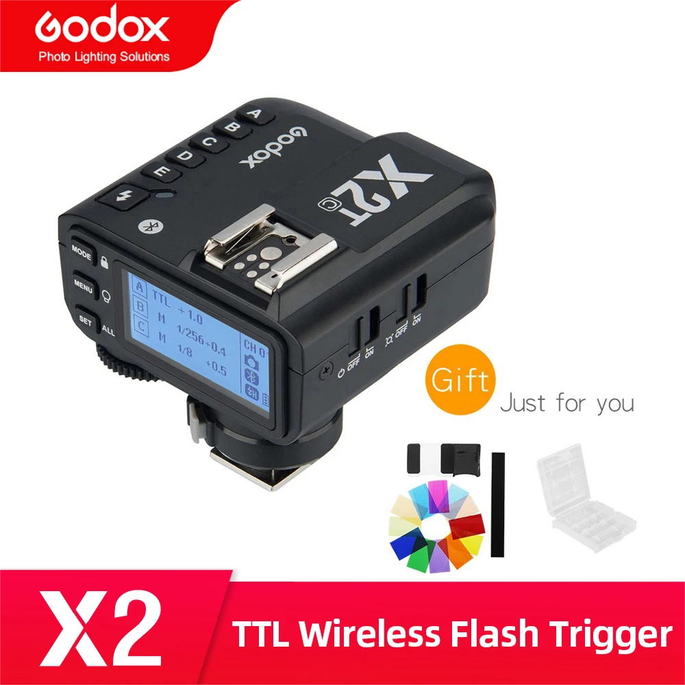 Godox Xpro Godox X2T-S TTL Wireless Trigger, 1/8000s High-Speed