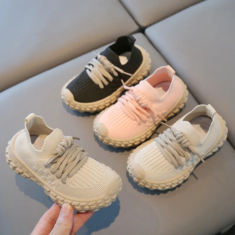 

Children's Shoes Mesh Breathable Toddler Soft Comfortable Casual Shoes Boys Girls Sneakers Kids New Non-slip Sport Running Shoes